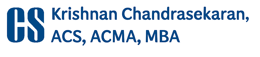 C. Krishnan, ACS, ACMA